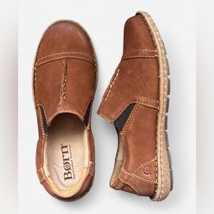 Born Nampa Slip On Leather Shoes- 8.5